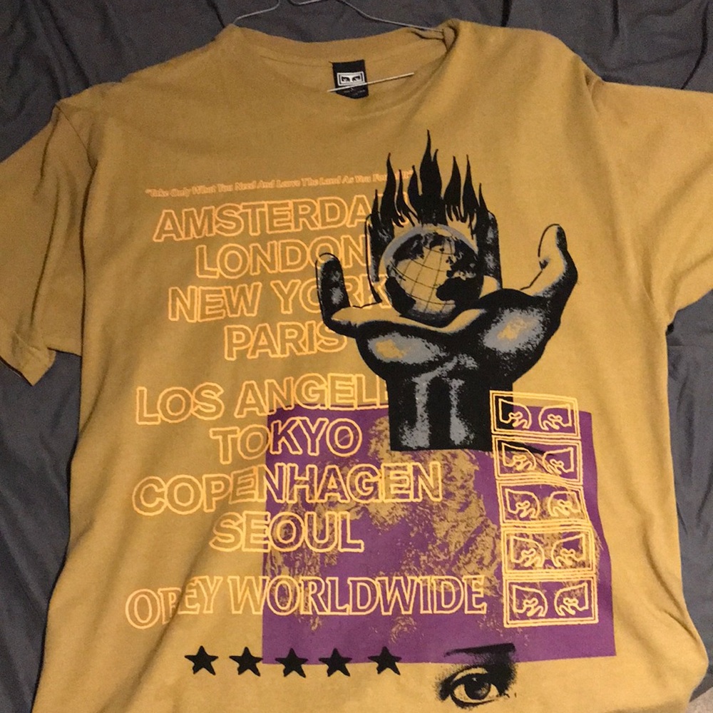 Obey exclusive shirt (spring 2020 collection)